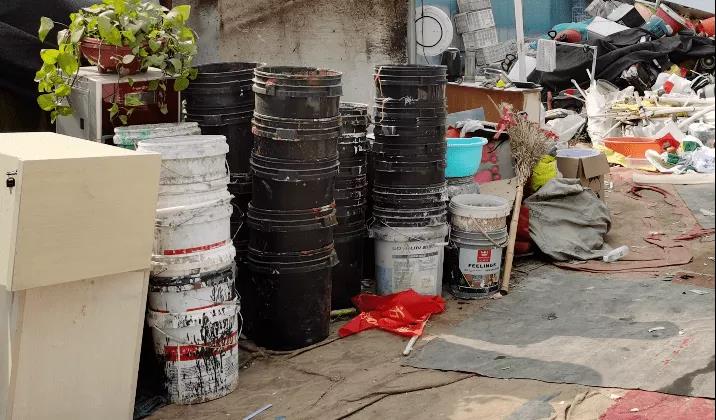 危廢露天堆放、晾曬罰款可達10萬